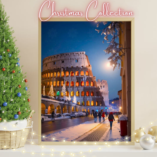 Christmas at the Coliseum Ruins