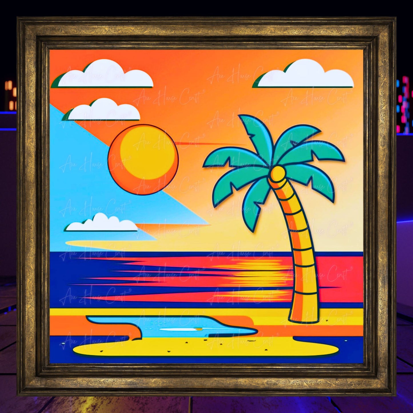 Scenic Escapes - 4 Diamond Painting Set