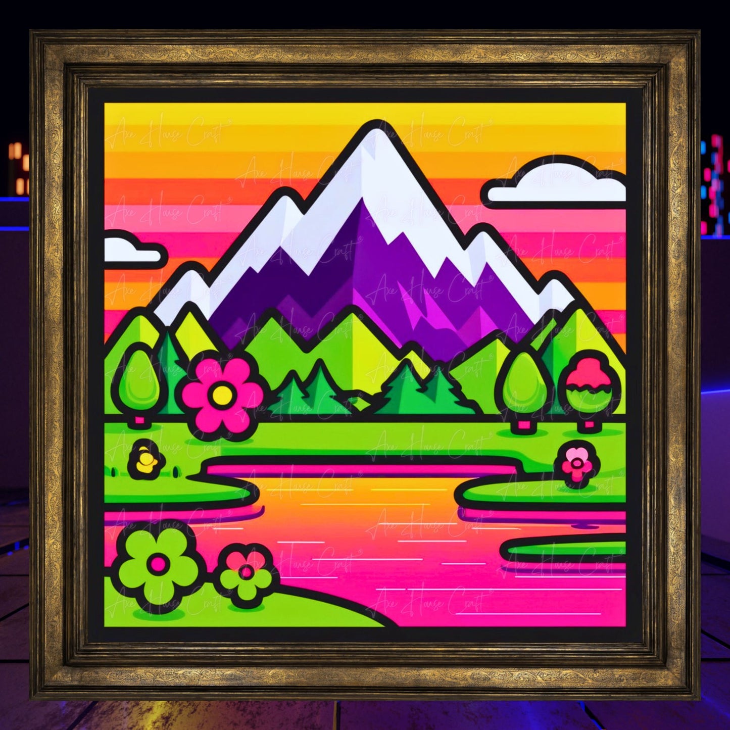 Scenic Escapes - 4 Diamond Painting Set