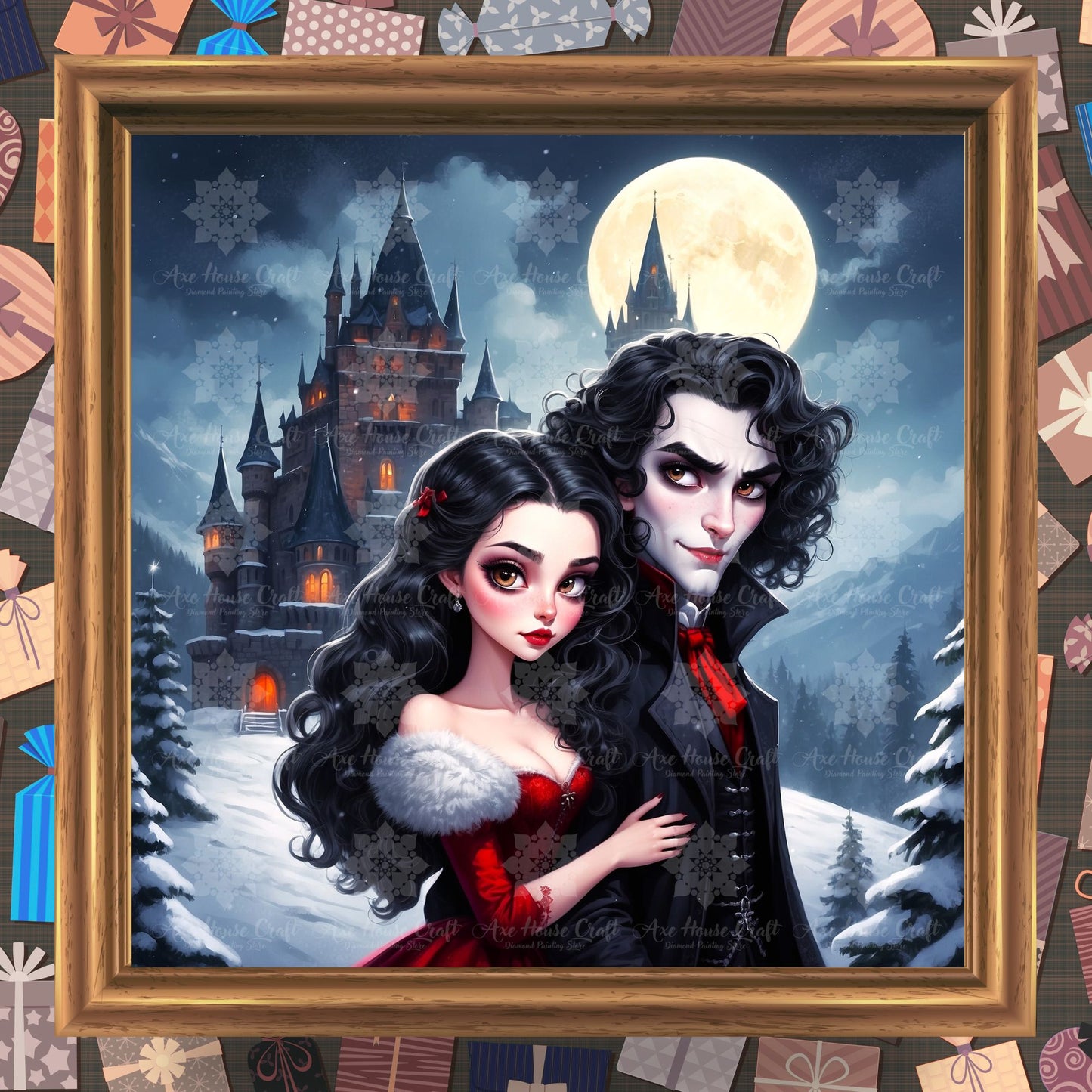 Lucien Nightfrost & Elvira Snowshadow